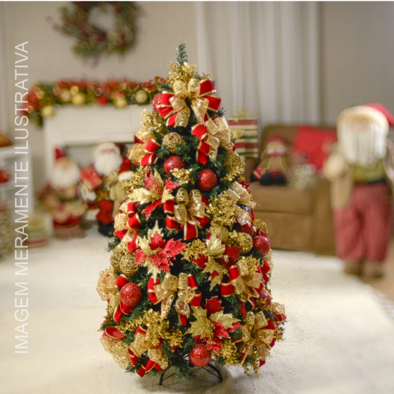 Arvore De Natal 1 50 Decorada - RETOEDU