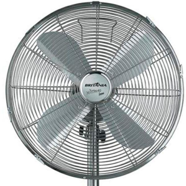 Ventilador de Coluna Britania TURBO 40 INOX, 40cm, 3 vel, 60W - 110V ...