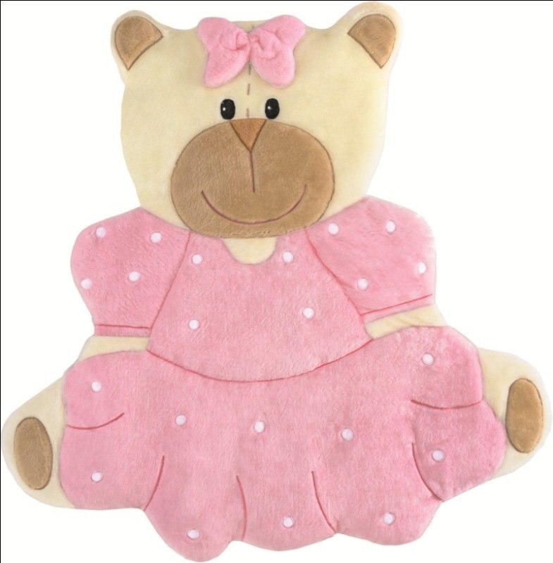 tapete magico pelúcia ursinha quarto infantil l a madeiramadeira