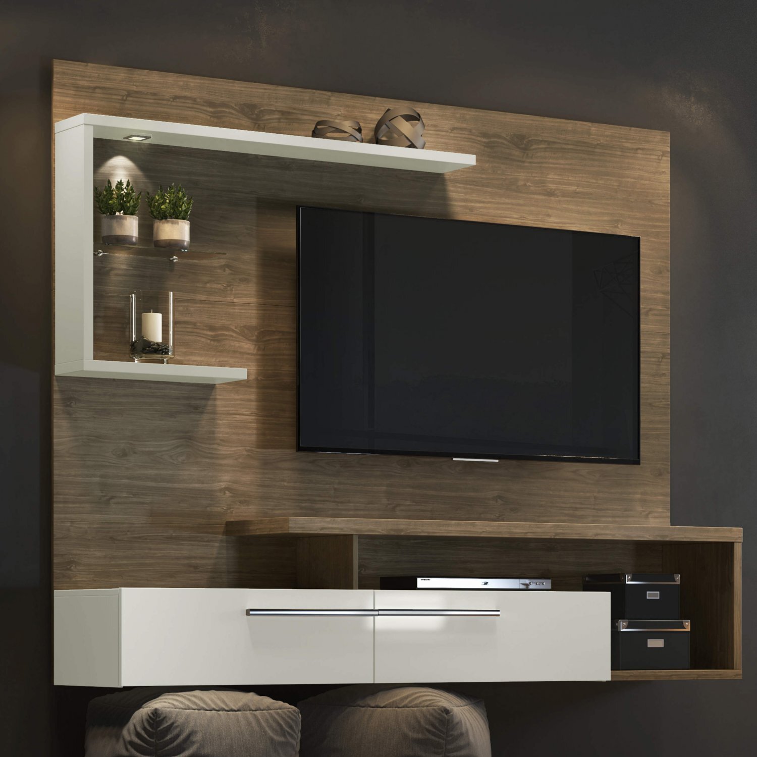 Painel para TV até 60 Polegadas 2 Portas Jurerê Siena 