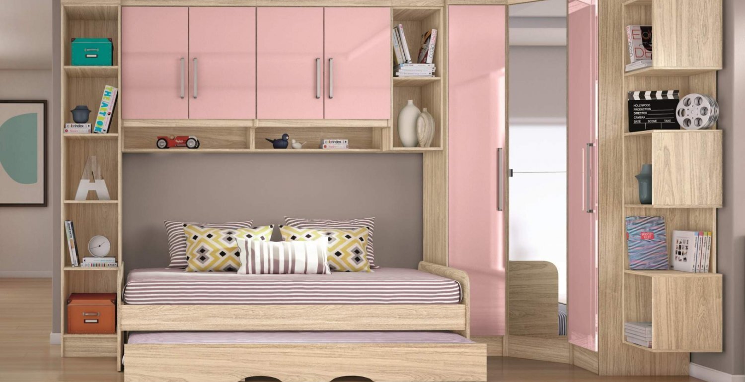 Guarda Roupa Modulado de Solteiro 11 Peças Nobre Pop 